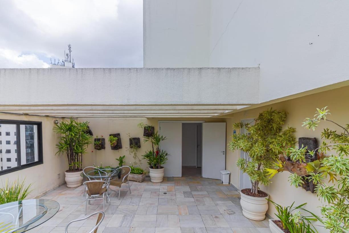 Flat - Rua Bela Cintra Otel Sao Paulo Dış mekan fotoğraf
