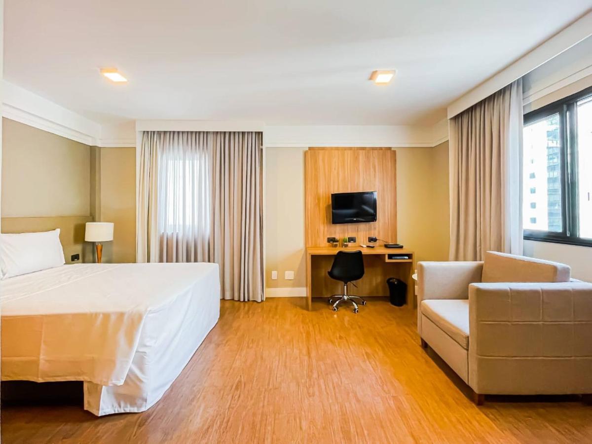 Flat - Rua Bela Cintra Otel Sao Paulo Dış mekan fotoğraf